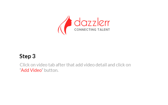 Dazzlerr : Video Step 5