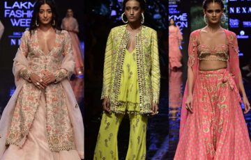 Dazzlerr : “The Blockbuster Bride” Collection Launched by Anushree Reddy And Arpita Mehta At Lakmé Fashion Week 2019