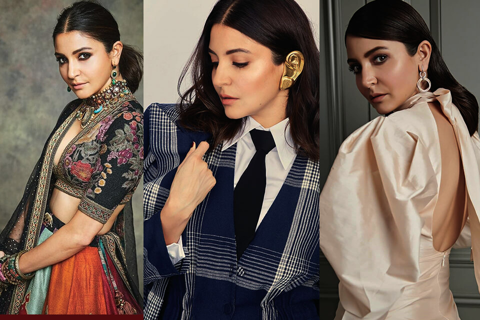 Dazzlerr: Jaw-Dropping Earrings of Anushka Sharma