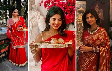 Dazzlerr: 5 Celebrity Karwachauth Looks to Steal for this Festive Season