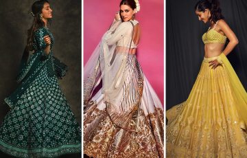 Dazzlerr - Stunning Lehenga Inspiration from Actresses at Umang 2020