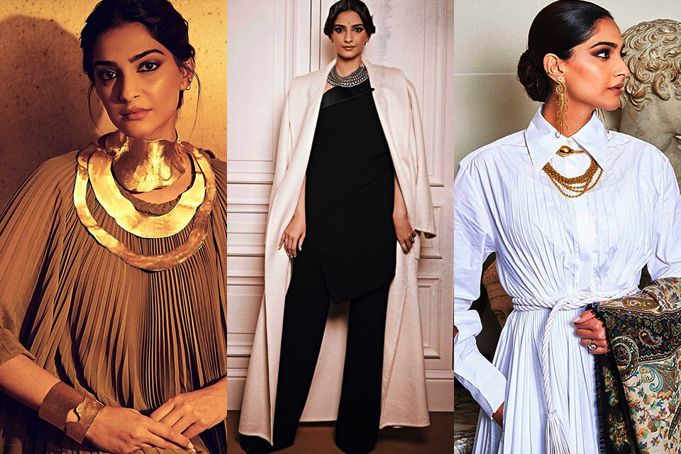 Dazzlerr - Stunning Looks of Sonam Kapoor at Paris Fashion Week