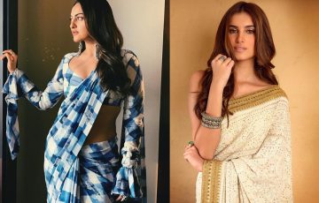 Dazzlerr - Tara Sutaria and Sonakshi Sinha Acing the Saree Game