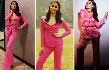 Dazzlerr - PINK PANTSUIT IS THE NEW OBSESSION OF THE BOLLYWOOD DIVAS