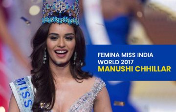 Dazzlerr - FEMINA MISS INDIA WORLD 2017 MANUSHI CHHILLAR