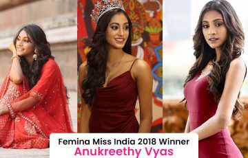 Dazzlerr - Femina Miss India 2018 Winner Anukreethy Vas