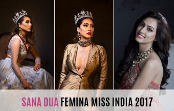 Dazzlerr - Femina Miss India 2017 1st Runner up Sana Dua