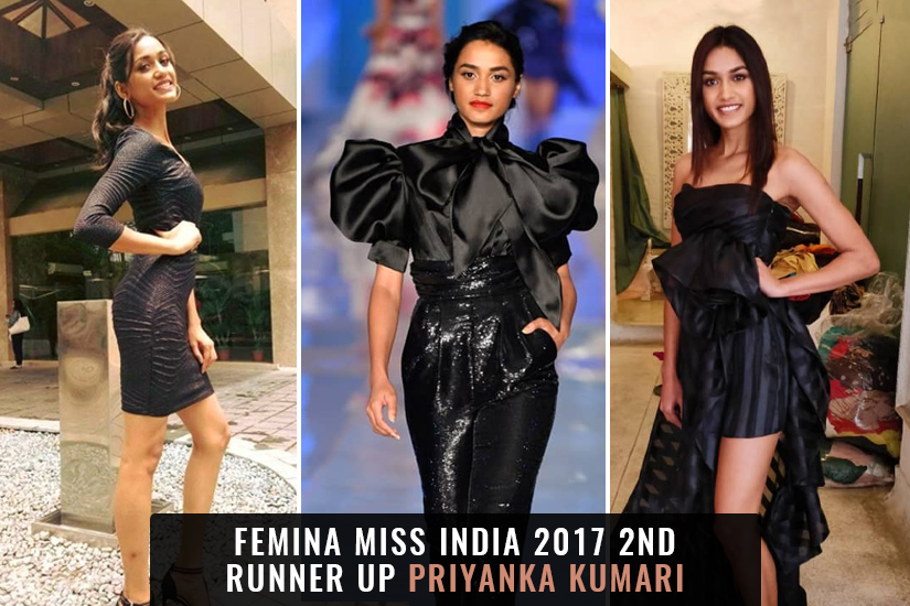 Dazzlerr - Priyanka Kumari Femina Miss India 2017 2nd Runner up