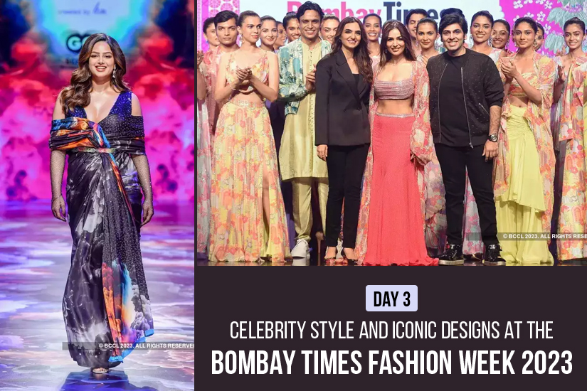 Dazzlerr: Celebrity Style and Iconic Designs: At the Bombay Times Fashion Week 2023 Day 3