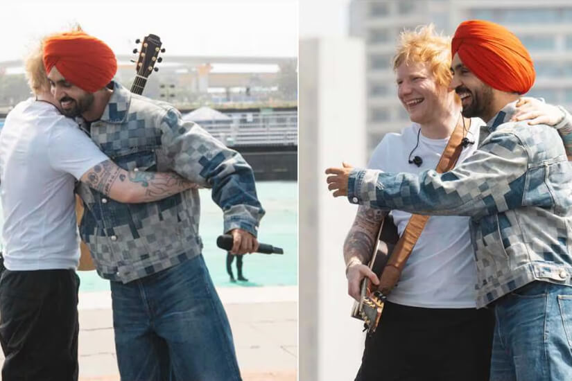 Dazzlerr: Diljit-Dosanjh-&-Ed-Sheeran-Performed