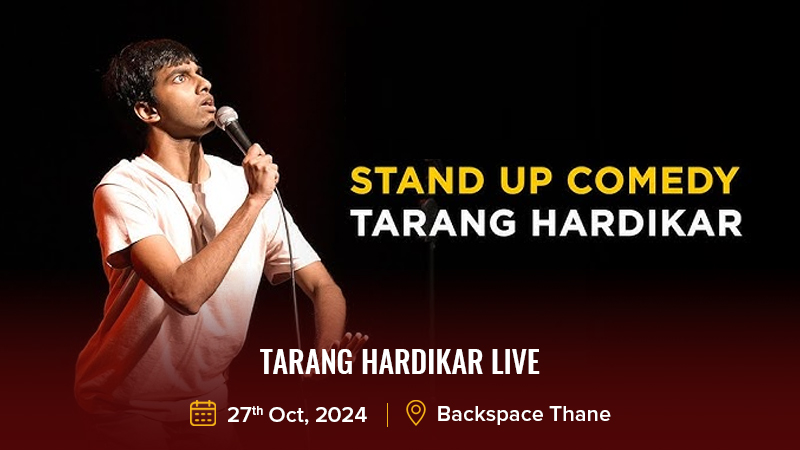 Tarang Hardikar Live at Backspace Thane