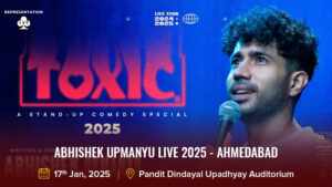 Abhishek Upmanyu LIVE 2025 - Ahmedabad