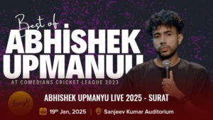 Abhishek Upmanyu LIVE 2025 - Surat