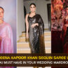 6 Kareena Kapoor Khan Sequin Saree Looks You Must Have in Your Wedding Wardrobe