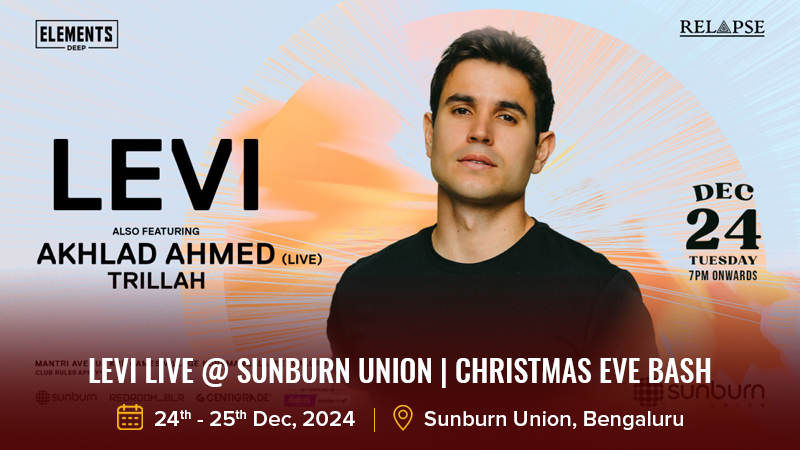 Levi Live Sunburn Union Christmas Eve Bash