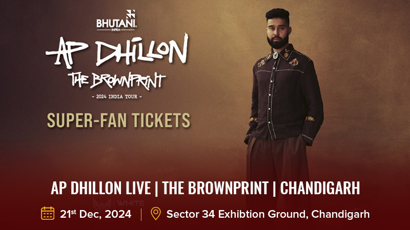 AP Dhillon Live | The Brownprint | Chandigarh