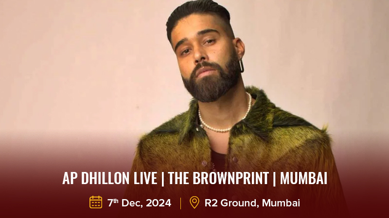 AP Dhillon Live | The Brownprint | Mumbai