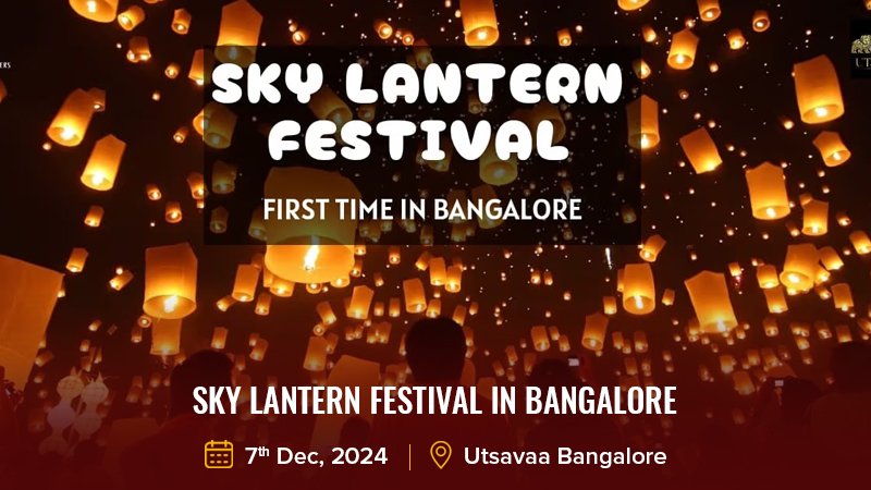 Sky Lantern Festival In Bangalore