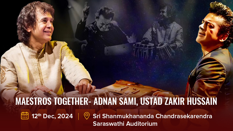 MAESTROS TOGETHER- Adnan Sami, Ustad Zakir Hussain