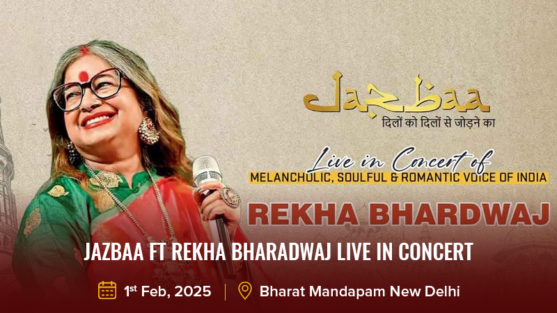 Jazbaa Ft Rekha Bharadwaj Live in Concert