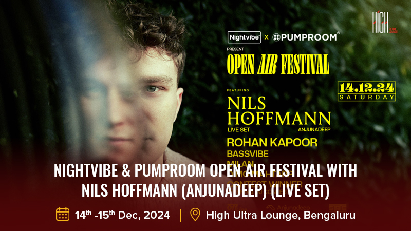 Nightvibe & Pumproom Open Air Festival with Nils Hoffmann (Anjunadeep) (Live Set)