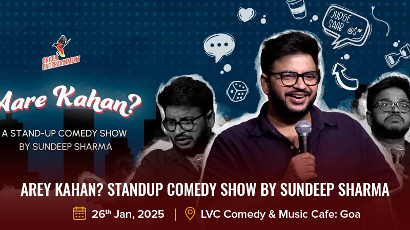 AREY KAHAN Standup Comedy Show By Sundeep Sharma_