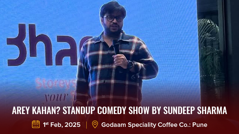 AREY KAHAN Standup Comedy Show By Sundeep Sharma