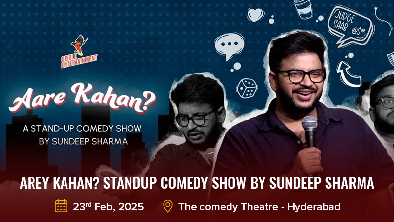 AREY KAHAN Standup Comedy Show By Sundeep Sharma