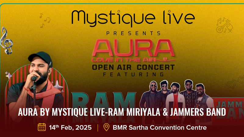 AURA by Mystique Live-RAM MIRIYALA & JAMMERS BAND