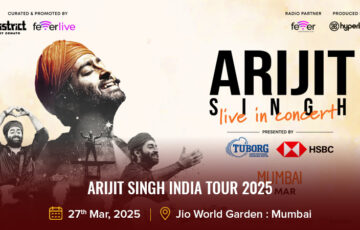 Arijit Singh India Tour 2025