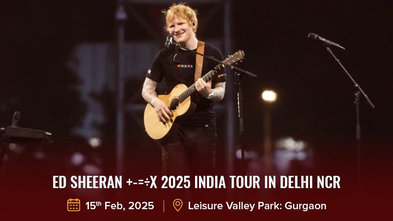 Ed Sheeran +-=÷x 2025 India Tour