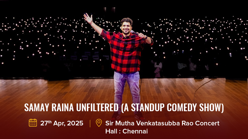 Samay Raina Unfiltered (A Standup Comedy Show)