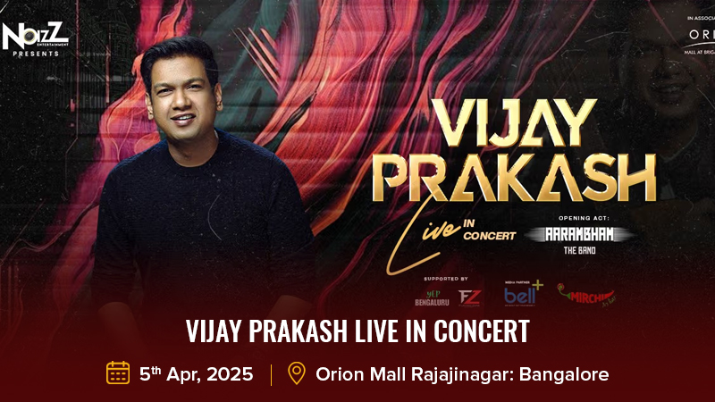 VIJAY PRAKASH LIVE IN CONCERT