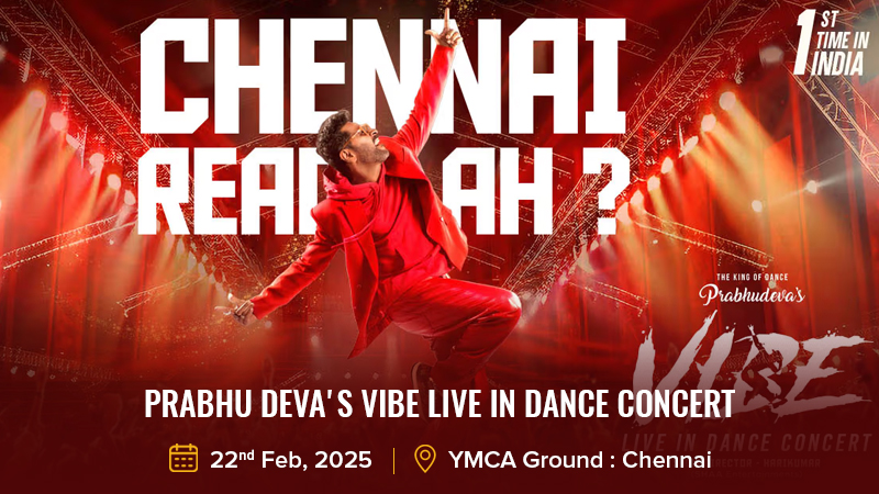 PRABHU DEVA'S VIBE LIVE IN DANCE CONCERT