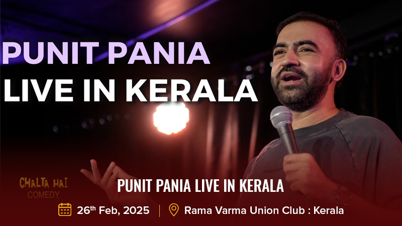 Punit Pania Live in Kerala