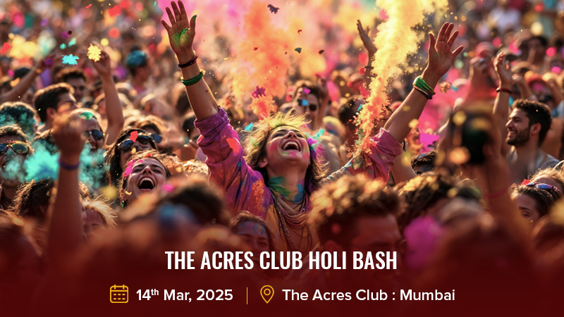 The Acres Club Holi Bash